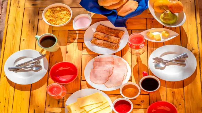 Desayuno Casona en Casona Distante