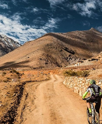 Ascención en Mountainbike