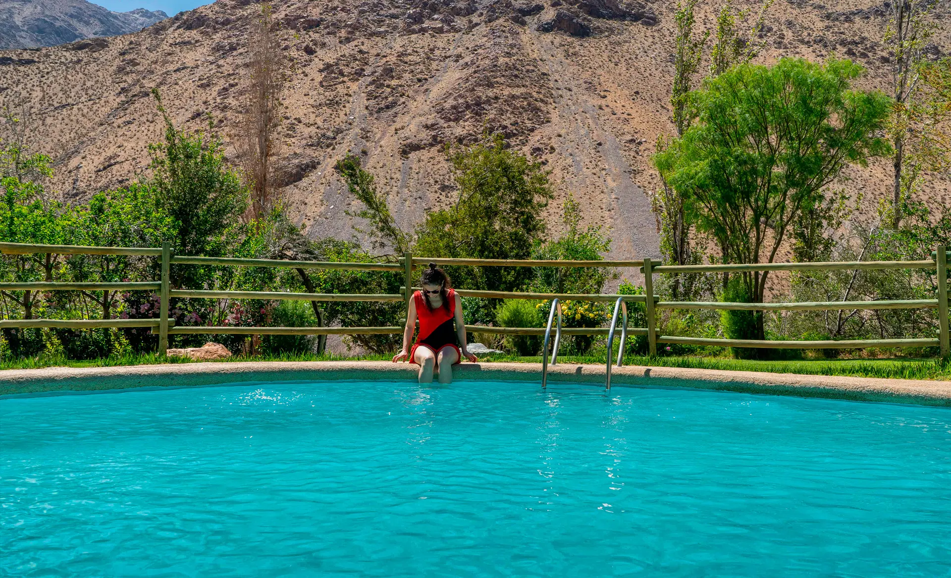 Piscina de Casona Distante